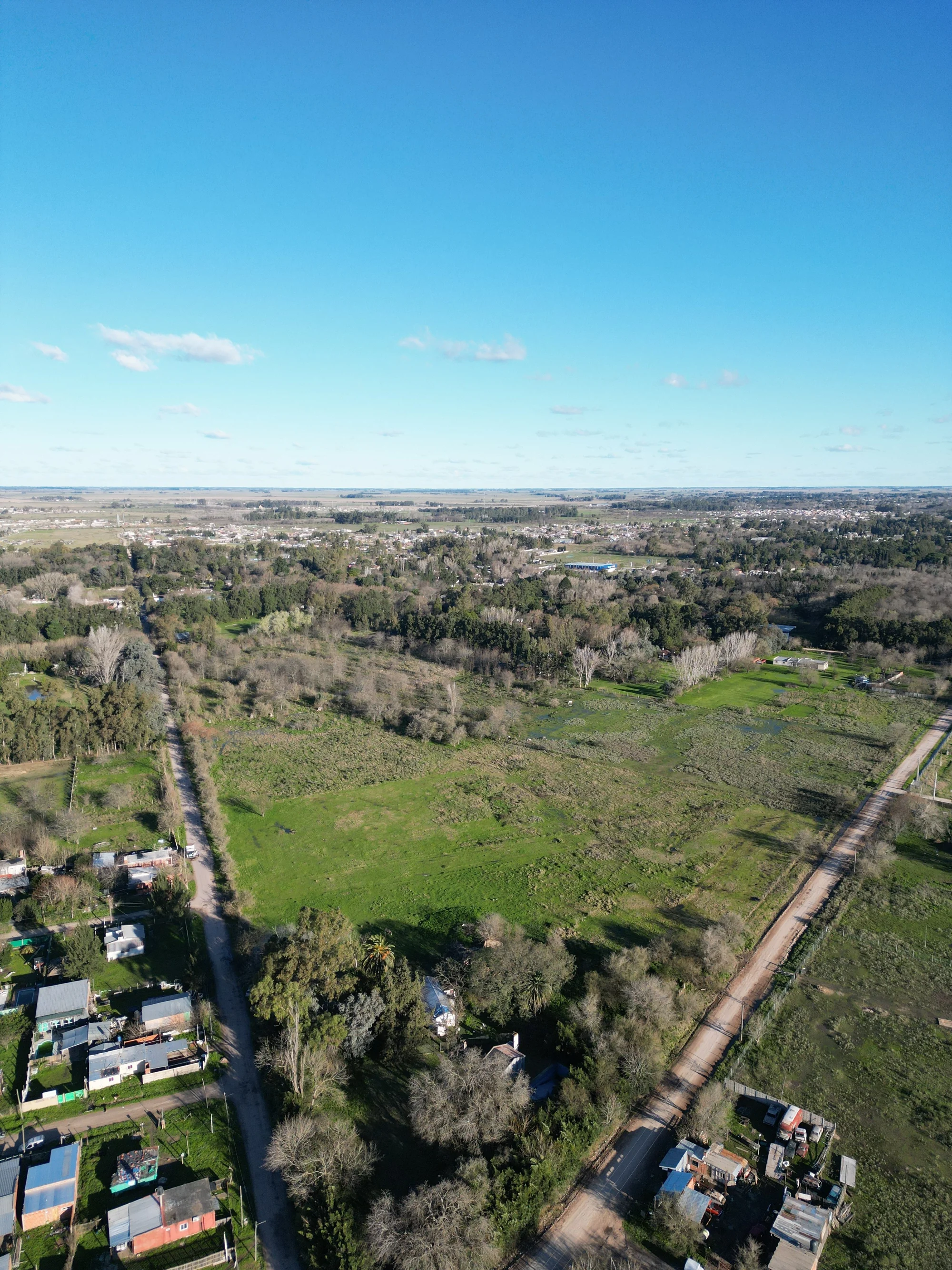 Vista aérea del predio · Partido de San Vicente